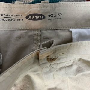 The man behind the tool XXL Slacks 40w by 32L, cargo …